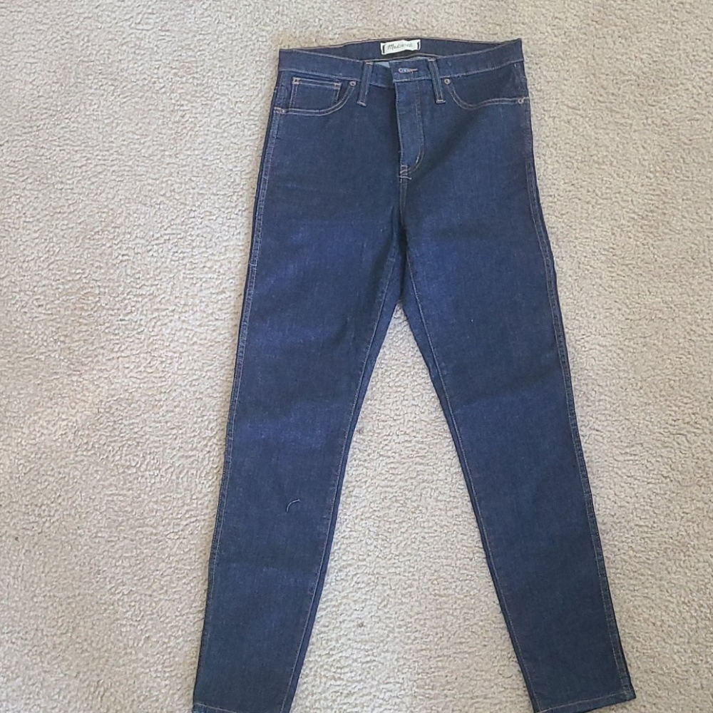 Madewell 10" high size skinny jeans 29